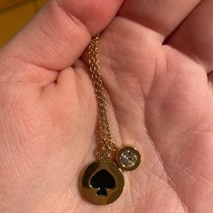 Kate Spade spot the spade necklace